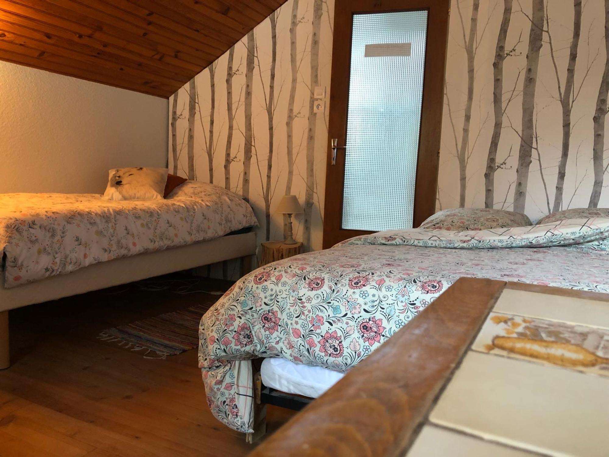 A L'Oree De Soi - Maison Forestiere De La Soie - Eco Gite, Chambres D'Hotes, Camping Au Pied Des Vosges Saint-Sauveur  Exterior foto
