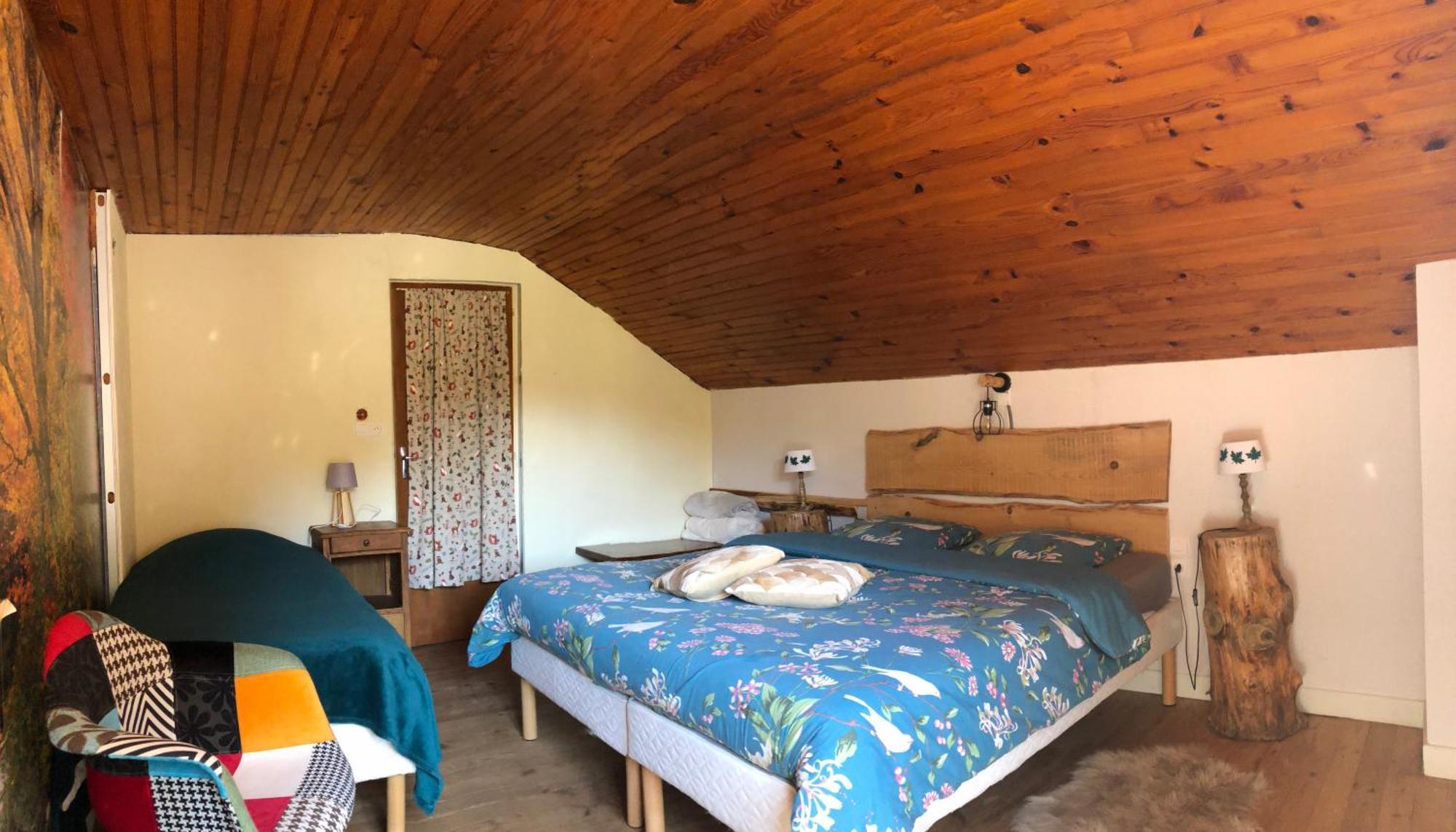 A L'Oree De Soi - Maison Forestiere De La Soie - Eco Gite, Chambres D'Hotes, Camping Au Pied Des Vosges Saint-Sauveur  Exterior foto